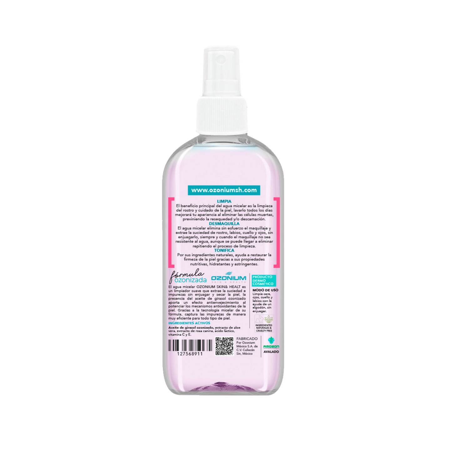 AGUA MICELAR OZONIZADA (300ml)